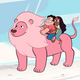 Illustration for article titled iSteven Universe/i: “Lion 2: The Movie”